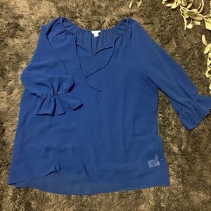 Nautica 3/4 Sleeve Blouse